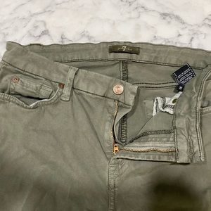 Seven for all Mankind Olive size 30 jeans